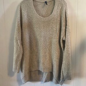 Beek Light Tan Crew Neck Sweater